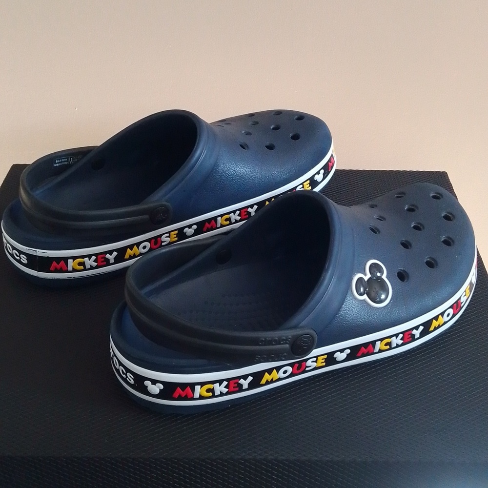 Mickey Mouse Crocs, Mules (size 10)